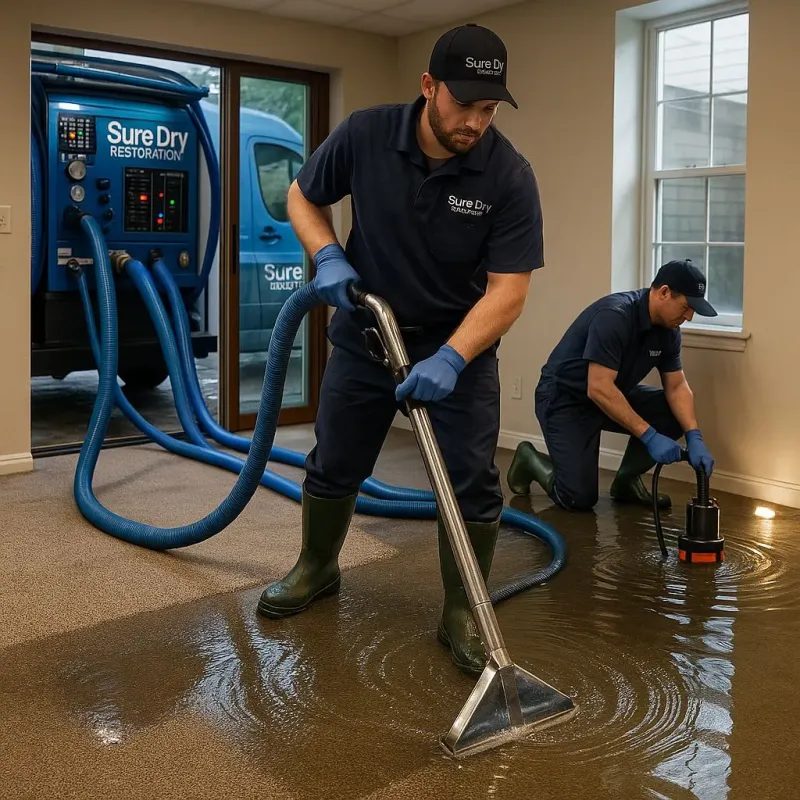 Water Extraction and Removal process in Garrett, IN